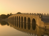 Seventeen Arch Bridge on Kunming Lake in Beijing