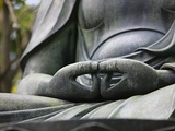 Detail of Buddha Statue at Senso-ji  Tokyo