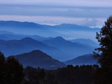 Virunga Mountains in Rwanda
