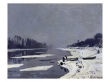 Ice on the Seine at Bougival