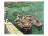 Landing Stage with Boats