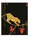 Illustration of Leopard by Maxwell Armfield
