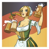 German Barmaid