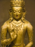 Detail of Bronze Boddhisatva by Zanabazar