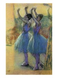 Two Blue Dancers