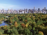 Central Park and Manhattan Buildings