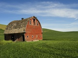 Red Barn in Palouse Country