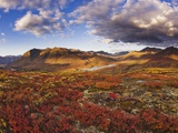 Mountains in fall colors