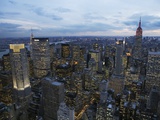 Midtown Manhattan Sparkles at Dusk