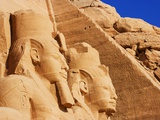 Seated Colossi of Ramesses II at Abu Simbel