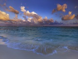 Sunset Over Lagoon at Soneva Fushi Resort in the Baa Atoll
