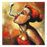 Woman Smoking