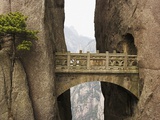 Bridge in the Huangshan Mountains