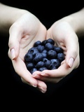 Handful of Blueberries