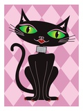 Cat Wearing Diamond Collar