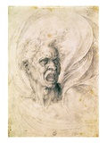 Head of a Man Shouting