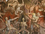 Detail of Hell from Last Judgment  Fresco Cycle