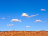 Small Cumulus Clouds Above Vermilion Cliffs