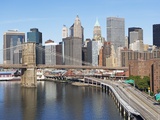 Lower Manhattan Skyline and Brooklyn Bridge