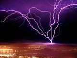 Lightning over San Francisco