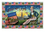 July 4th 1776 with Uncle Sam