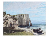 The Cliffs at Etretat after the Storm