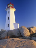 Peggy's Cove Lighthouse  Peggy's Cove  Nova Scotia  Canada