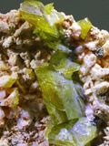 Green Titanite mineral