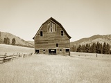 Barn in a Golden Field