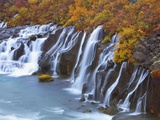 Hraunfossar Waterfall