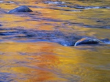 Autumn Reflections on Little White River  Elliot Lake  Ontario  Canada