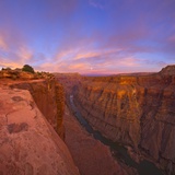 Full moon over Toroweap Point in Grand Canyon National Park