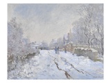 Snow Scene at Argenteuil
