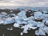 Stranded drift ice at Jokulsarlon