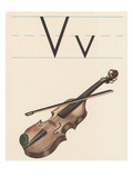 V is for violin