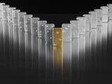 Gold and silver dominoes