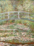 Bridge over a Pond of Water Lilies