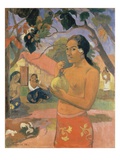 Woman Holding a Fruit (Where Are You Going / Eu haere ia oe)