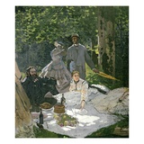 Detail of Dejeuner sur l'Herbe  Chailly