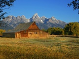 Barn and field