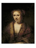 Portrait of Hendrikje Stoffels