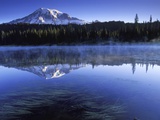 USA  Mount Rainier National Park  Morning View from Reflection Lake