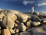 Peggy's Cove Lighthouse Nova Scotia  Canada