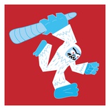 Abominable Snowman with Club