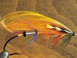 Atlantic Salmon Fly in Flytying Vise  Canada