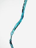 Falling Blue Water