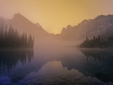 Lake O'Hara at Dawn  Yoho National Park  British Columbia  Canada
