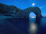 Durdle Door Arched Rock Formation on the Dorset coast