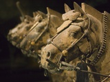 Terra cotta horse chariot  Emperor Qin Shihuangdi's Tomb  Xian  Shaanxi  China