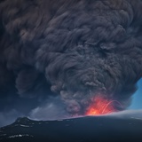 Ash plume from the Eyjafjallajokull eruption